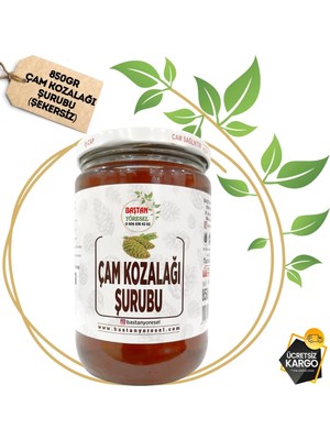 Baştan Yöresel Odun Ateşinde Çam Kozalağı Şurubu