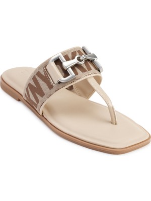 Dkny Bej Kadın Terlik Horızon - Flat Thong Sandal