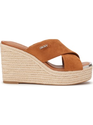 Dkny Gül Kurusu Kadın Terlik Maryn x Band - Wedge Espadrılle