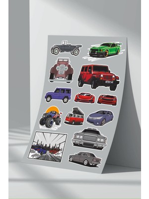Stickermarket Araba Car Sticker Seti (1)