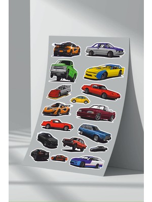 Stickermarket Araba Car Sticker Seti (5)