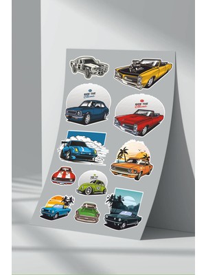 Stickermarket Araba Car Sticker Seti (16)