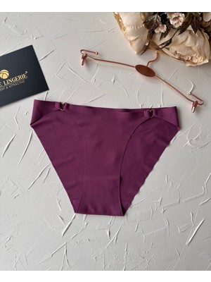 Intive Lingerie Lovely Kalp Aksesurlı Orijinal Lazer Kesim Dikişsiz Ithal KÜLOT/SLIP-2810