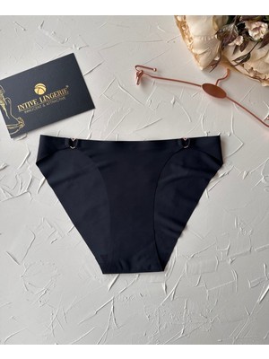Intive Lingerie Lovely Kalp Aksesurlı Orijinal Lazer Kesim Dikişsiz Ithal KÜLOT/SLIP-2810