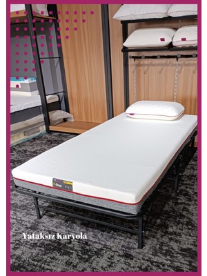 Formattress Eco Karyola Katlanır Pratik 90 x 190 cm (Yataksız) Montaj Gerektirmez