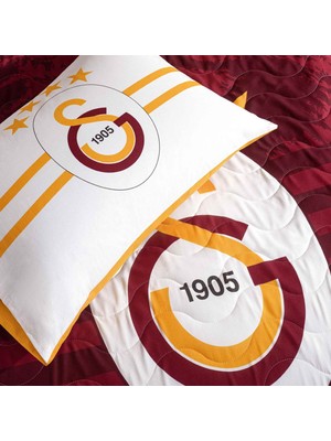 Linens Lisanslı Galatasaray Stripe Tek Kişilik Yatak Örtüsü Seti