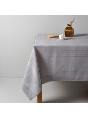 Linens Basic 160X300 cm Masa Örtüsü Gri