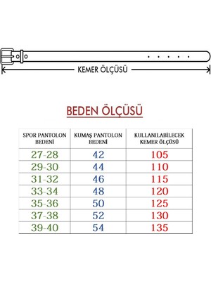 Tarzbu Kadın Deri Kemer Kare Tokalı Çift Dilli Siyah