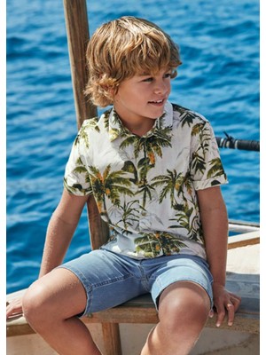 Mayoral 8-14 Yaş Erkek Çocuk Gömlek