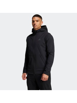 adidas D4T Cr Fz Hd Erkek Sweatshirt IN5607