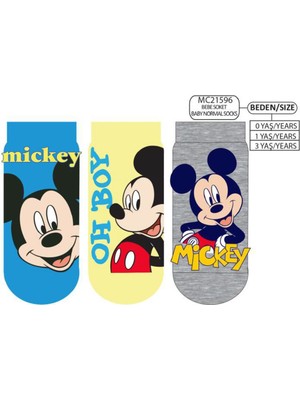Çimpa Mıckey Mouse Erkek Cocuk Soket Çorap