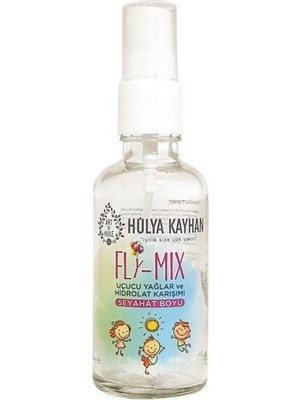 Art De Huile Fly Mix Seyahat Boyu Koruyucu Etkili Sprey 50 ml Tüm Cilt Tipleri İçin