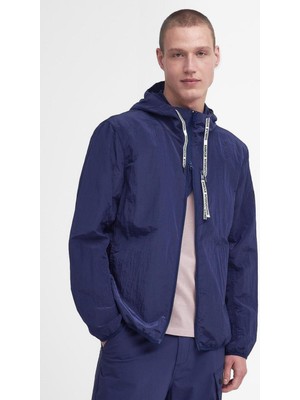 Barbour International B.ıntl Exchange Hooded Ceket NY51 Navy