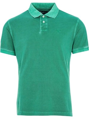 Barbour Washed Sports Polo Yaka GN31 Turf