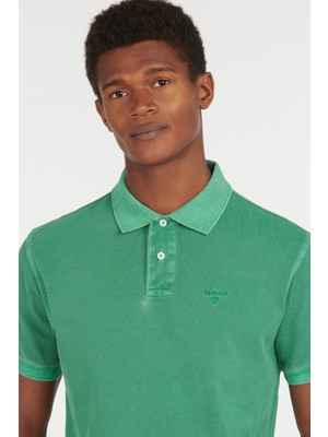 Barbour Washed Sports Polo Yaka GN31 Turf