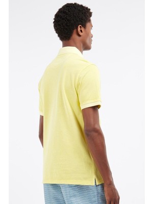 Barbour Washed Sports Polo Yaka YE93 Lemon Zest