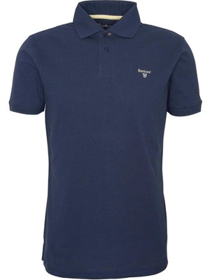 Barbour Lightweight Sports Polo Yaka NY91 Navy