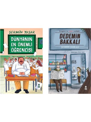 Dünyanın En Önemli Öğrencisi - Dedemin Bakkalı 2 Kitap - Şermin Yaşar