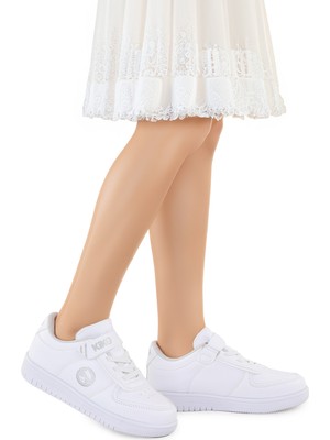 Kiko Kids Retka Cırtlı Günlük Kız Çocuk Spor Ayakkabı