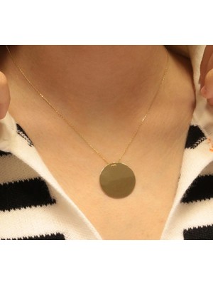 Güler Kuyumculuk Altın Plaka Kolye