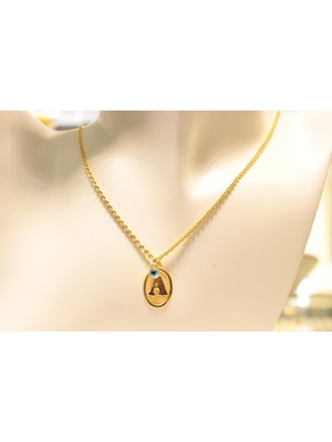 Güler Kuyumculuk Altın Nostaljik A Harfli Halat Zincir