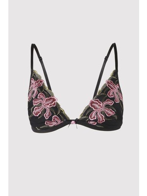 Dantel By Mls Dantel Vintage Rose Bralet Takımı