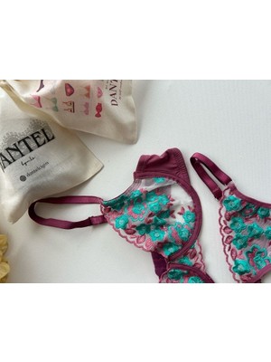 Dantel By Mls Dantel Lina Bralet Takımı