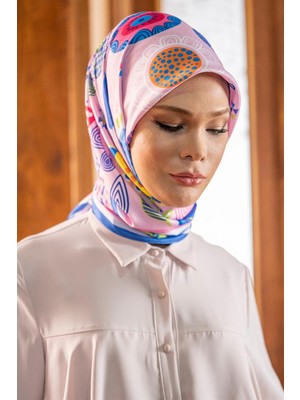 Nesscarf Polina Twill Eşarp Pembe