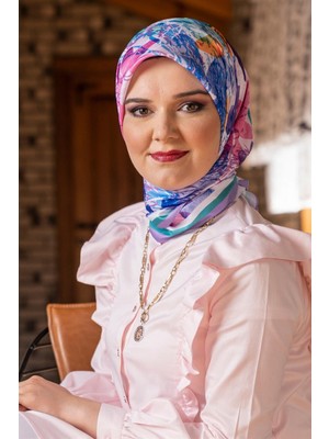 Nesscarf Afrodit Twill Eşarp Lila