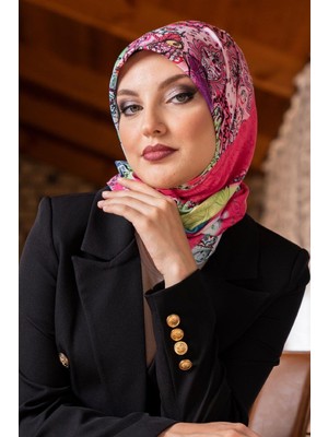 Nesscarf Aisa Twill Eşarp Pembe