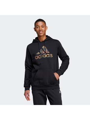 adidas Camo Hoodie Erkek Kapüşonlu Sweatshirt IW2678