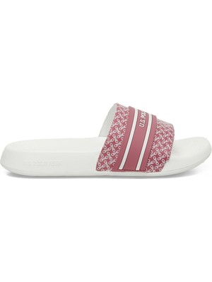 U.S. Polo Assn. Luel 4fx Beyaz Kadın Terlik