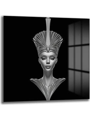 Glazella Neferteti Kare Cam Tablo