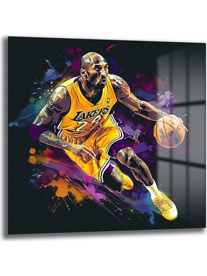 Glazella Kobe Bryant Kare Cam Tablo