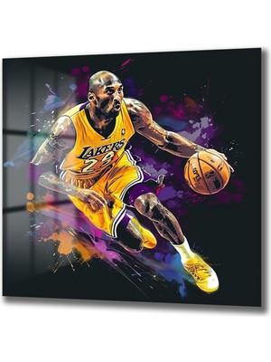 Glazella Kobe Bryant Kare Cam Tablo