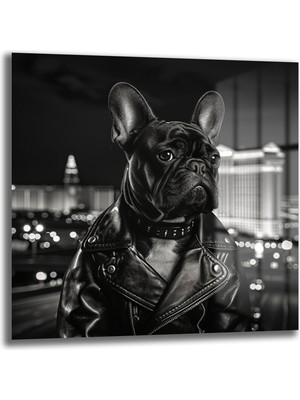 Glazella French Bulldog Cam Tablo