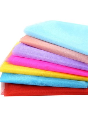 Cici Kırmızı Grek Metrelik Tül 5 M