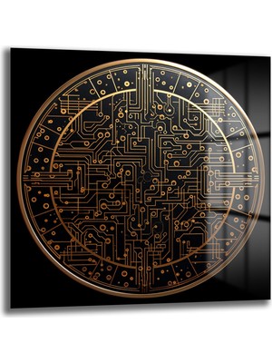 Glazella Dijital Çip Cam Tablo