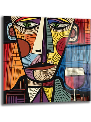 Glazella Sürreal Cam Tablo