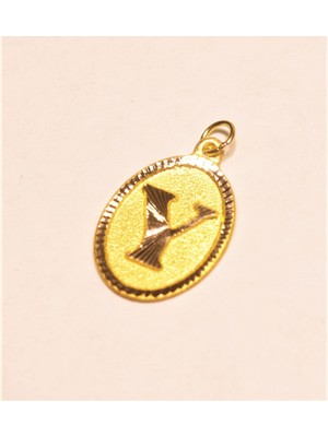 Güler Kuyumculuk Altın Nostaljik Y Harfi