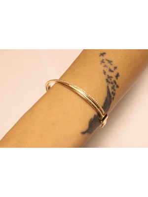 Güler Kuyumculuk Altın Suyolu Kelepçe Bilezik