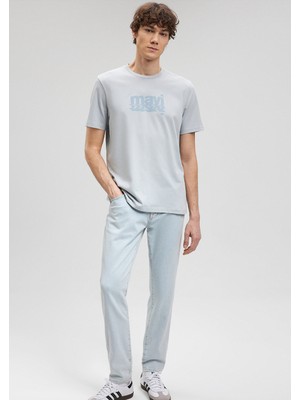 Mavi Logo Baskılı Mavi TIŞÖRT0612000-70802