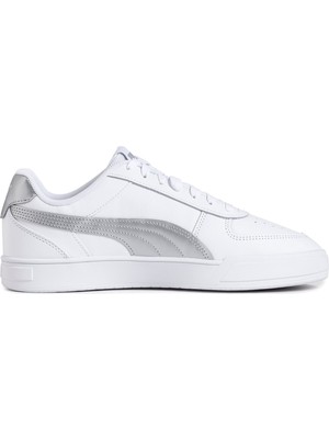 Puma Caven Erkek Spor Ayakkabı Kauçuk Taban ile Günlük Kullanıma Uygun Puma White-Puma Silver