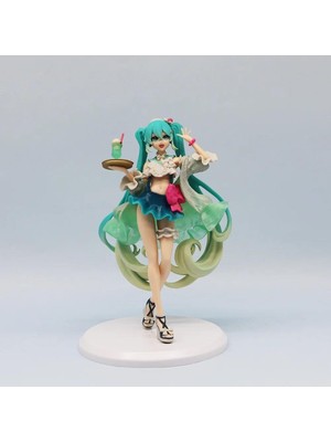 Zigver  Hatsune Miku Anime Figürleri Moda Virtual Sanal Şarkıcı Ayakta Tatlı Serisi Güzel Kız Bebek Modeli Çocuk Oyuncakları Hayranları Hediyeler