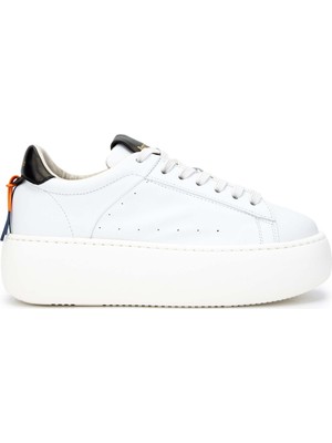 Barracuda Kadın  Deri Beyaz Sneakers & Spor Ayakkabı 511 BD1261E Bn Ayk Y24 Bıanco