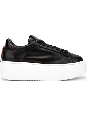 Barracuda Kadın  Deri Siyah Sneakers & Spor Ayakkabı 511 BD1261E Bn Ayk Y24 Nero