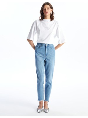 LC Waikiki Lcw Jeans Mom Fit Kadın Jean Pantolon