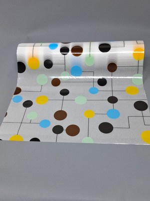 Başak Ev Tekstili Buzlu Desenli Cam Filmi Kaplama Statik Folyo Şeffaf Yapışkanlı 45 x 200 cm