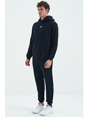 Air Jones Tom Lacivert Şardonlu Erkek Sweatshirt - 88138