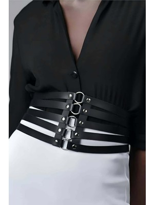 Mulvix Mulvxjrt JRT02 Şık Deri Korse Kemer - 472 (Mulvix)